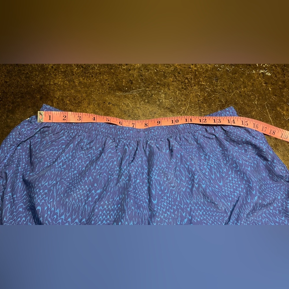 Nike Blue/Lt. Blue Running Shorts, XL - Picture 6 of 9